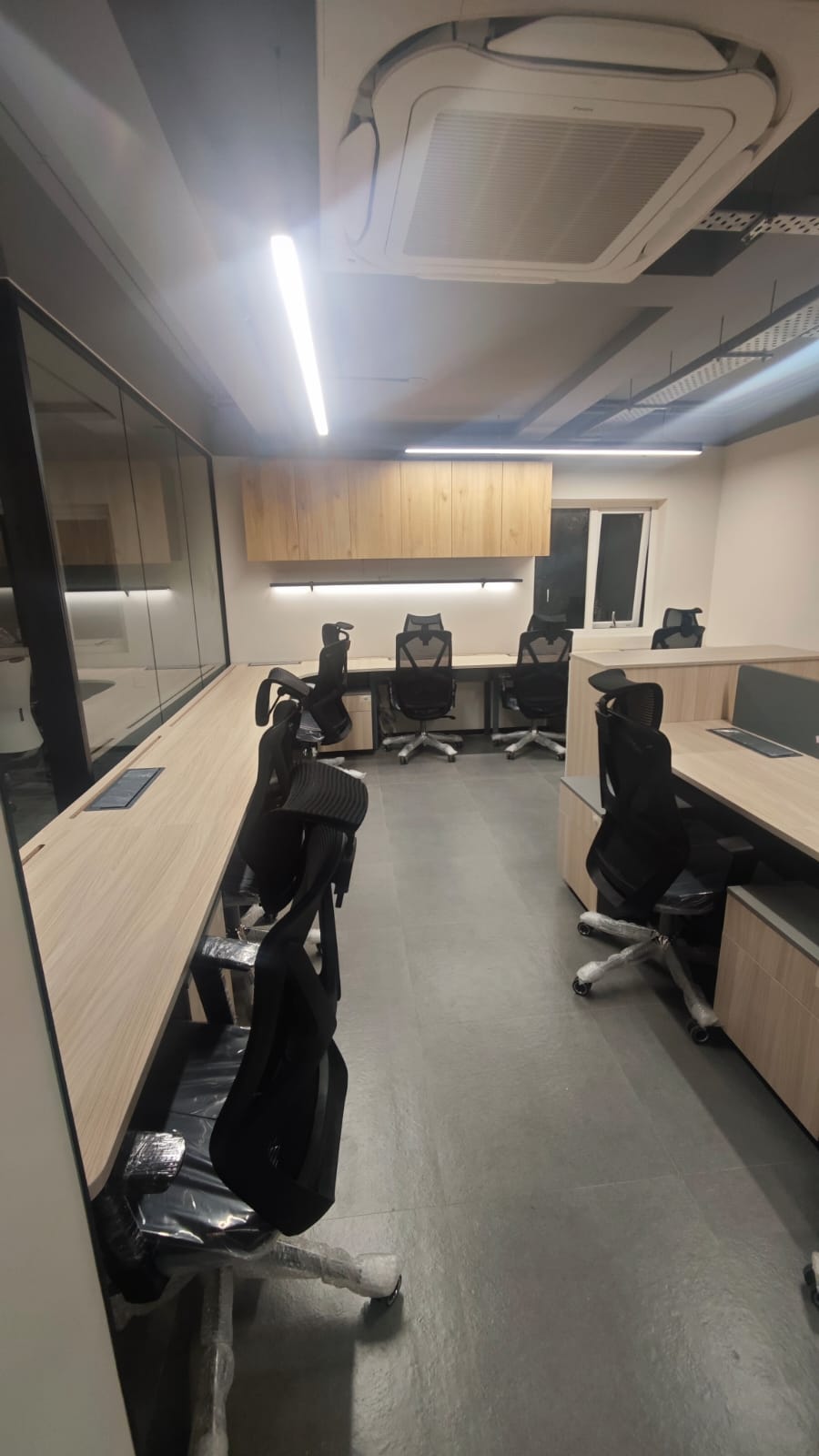 Wintry Mountain Landscape