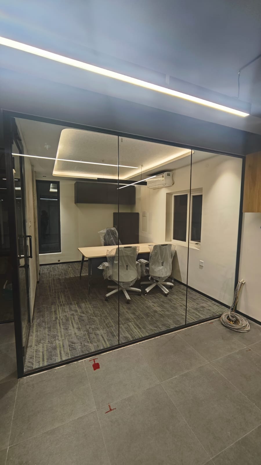 Wintry Mountain Landscape